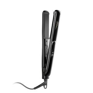 Style+ 1" Ceramic Flat Iron, Adjustable Heat Settings, For Straightening + Curli
